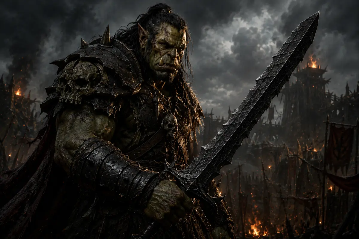 Orc fantasy artwork