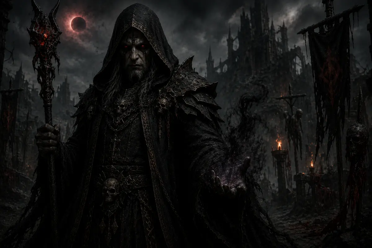 Villain fantasy artwork